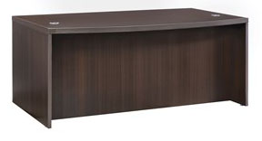 Mayline Aberdeen Bow Front Desk