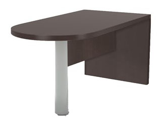 Mayline Aberdeen Freestanding Penisula Desk