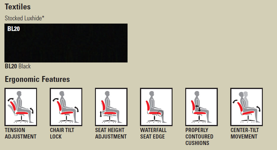 Offices to Go Segmented Cushion Chair