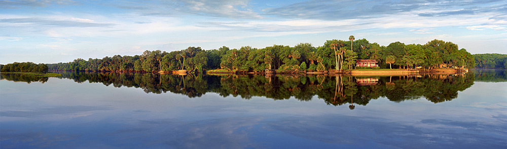 847 Way Out on the St. John's River by Steve Vaughn